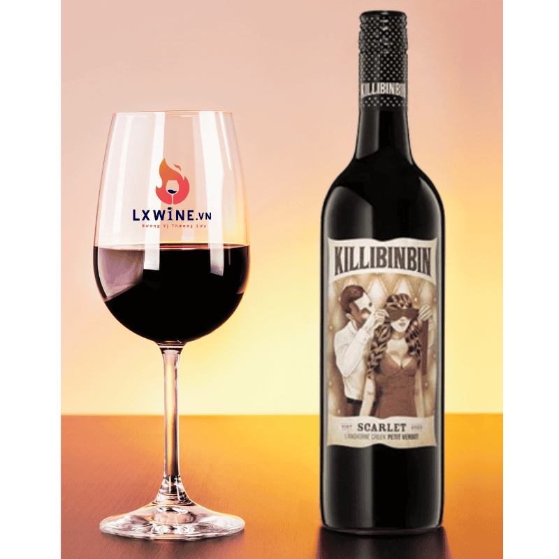 Rượu vang đỏ Úc KilliBinbin Scarlet Petit Verdot